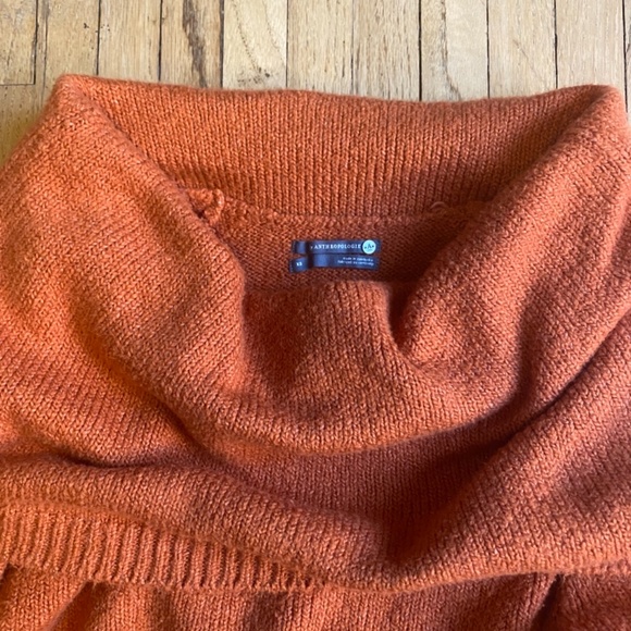 Slouchy, off shoulder Anthropologie sweater - Picture 6 of 6